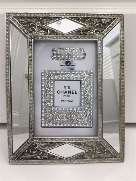 Chanel Glass Wall Art 